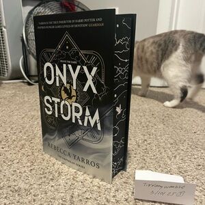 Waterstones Onyx Storm Book by Rebecca Yarros
